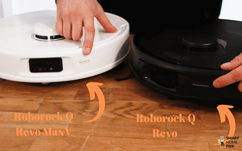 Технология распознавания объектов в Roborock Q Revo MaxV против Q Revo